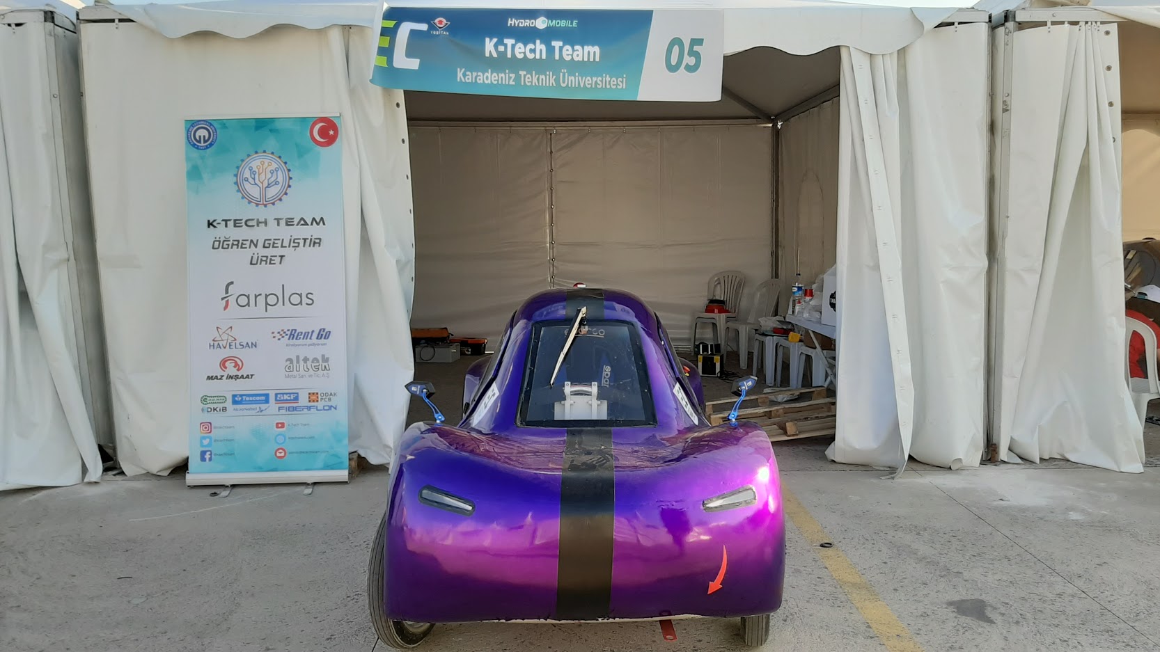 K TECH Takımı Hidrojenli araç